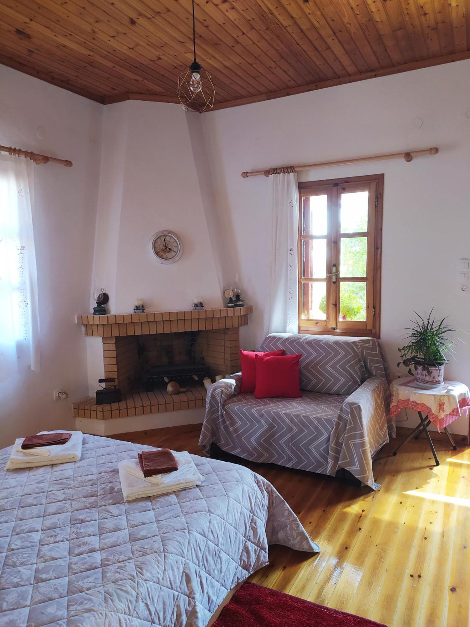 Cozy House With Amazing Sea View Apartment Kaminia  ภายนอก รูปภาพ